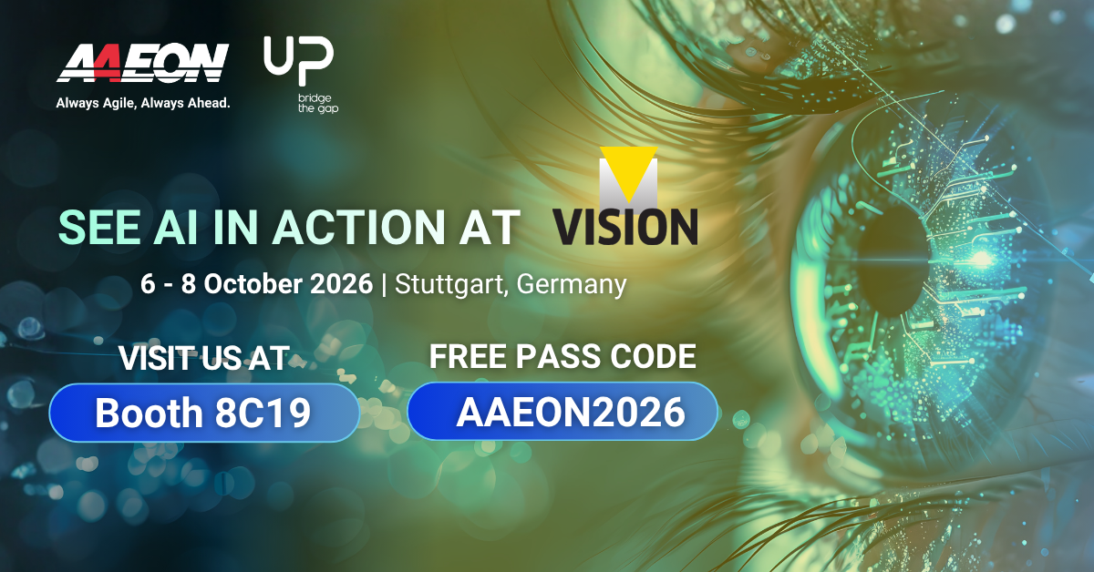 VISION 2026 Sets the Stage for AAEON to Demonstrate AI in Action